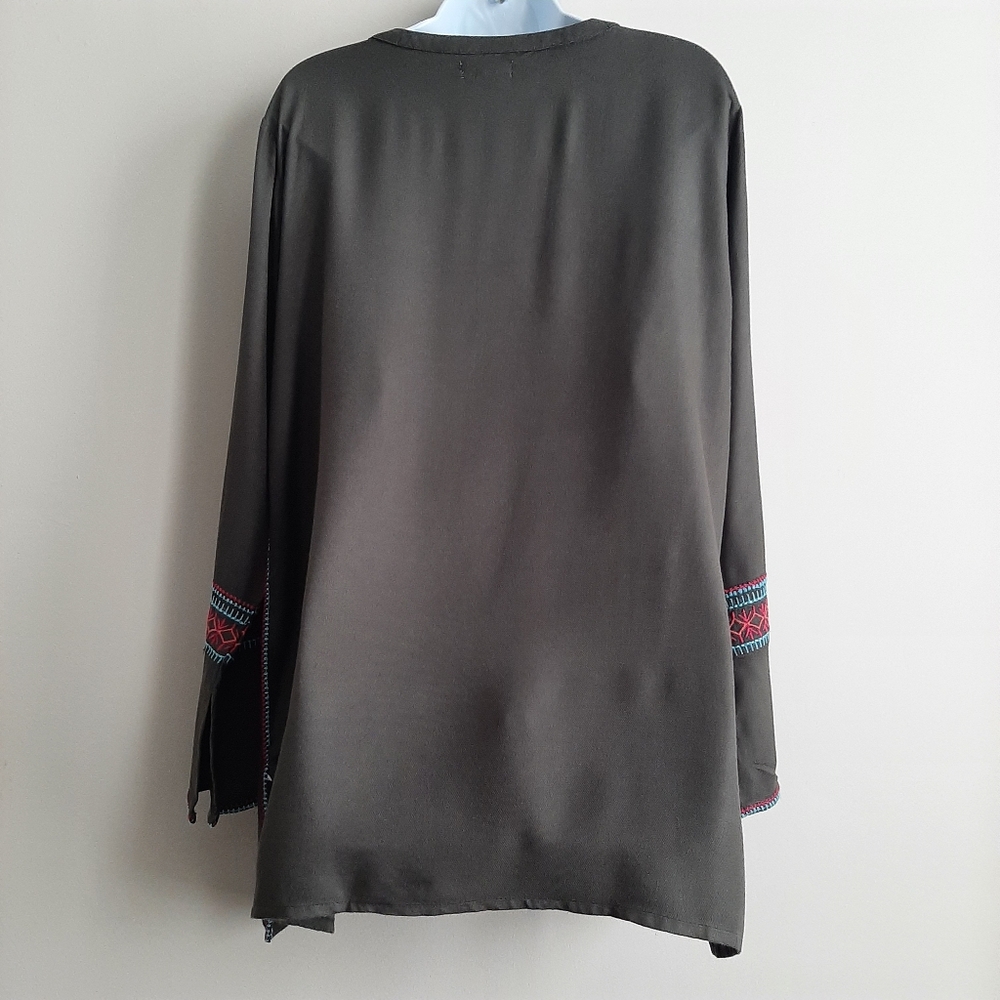 Time For Me Boho Top Size Large - Picture 6 of 16